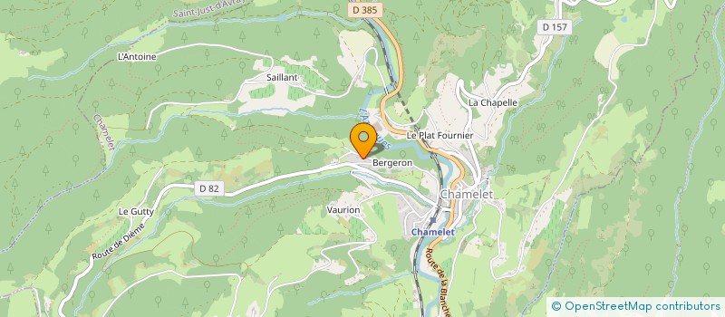 localisation de l'entreprise MADAME CATHERINE FLEURY  THEIZE