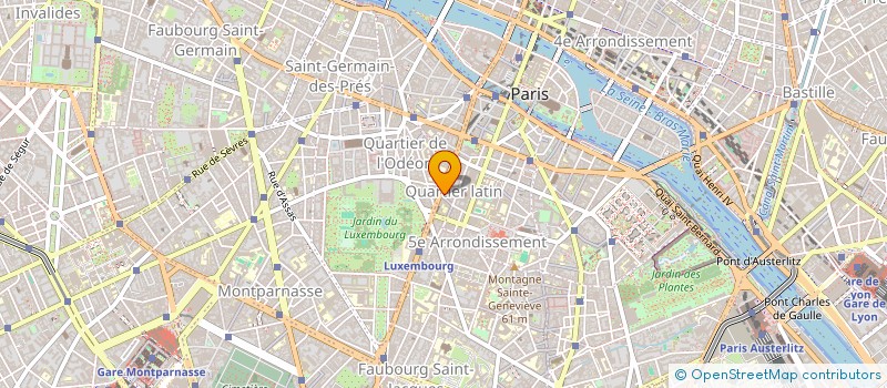 localisation de l'entreprise MADAME CATHERINE FLOUROUX  PARIS