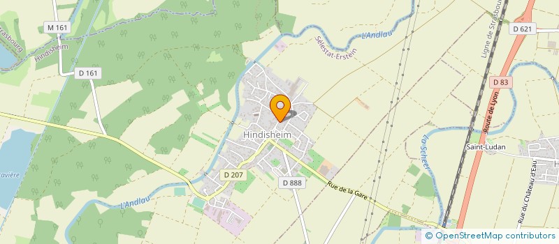 localisation de l'entreprise MADAME CATHERINE FOISSEY  HINDISHEIM