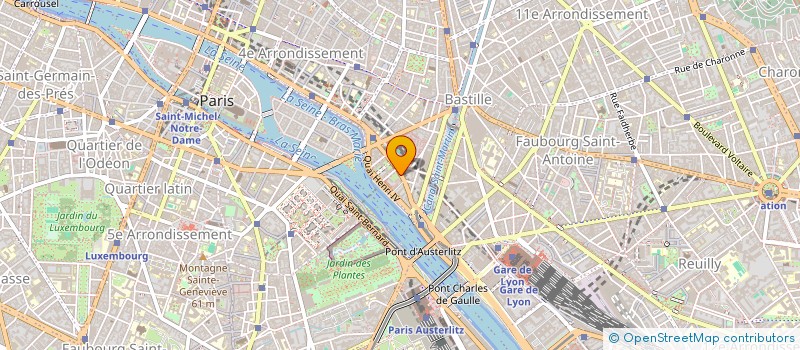 localisation de l'entreprise MADAME CATHERINE FONTANGE  PARIS