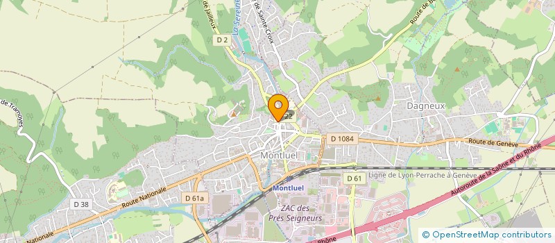 localisation de l'entreprise MADAME CATHERINE FONTBONNE  MONTLUEL