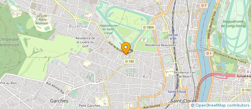 localisation de l'entreprise MADAME CATHERINE FONTENEL à GARCHES