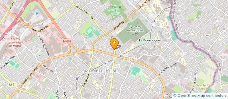 localisation de l'entreprise MADAME CATHERINE FORESTIER  TOURCOING