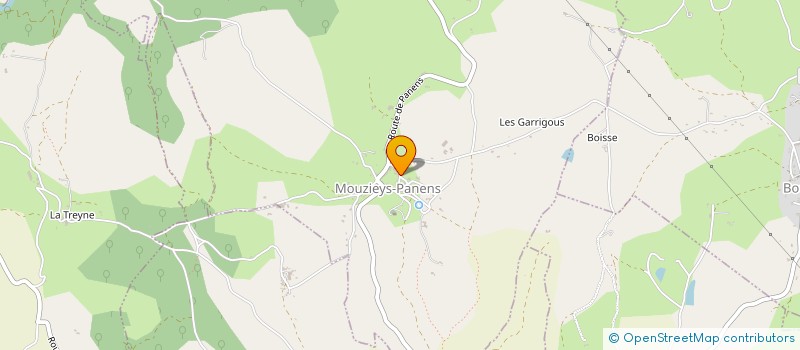 localisation de l'entreprise MADAME CATHERINE FOUCAUD à MOUZIEYS-PANENS