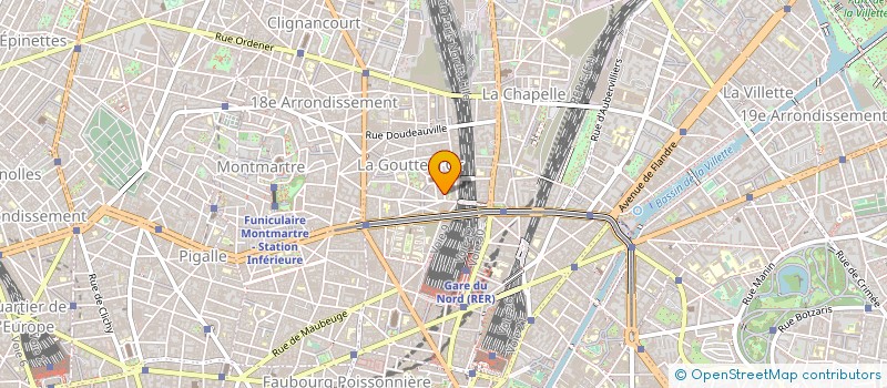 localisation de l'entreprise MADAME CATHERINE FOUCHARD à PARIS