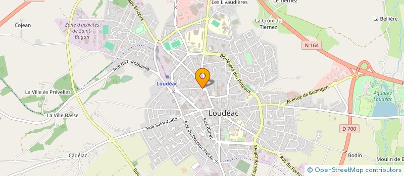 localisation de l'entreprise MADAME CATHERINE FOUCHEZ à LOUDEAC