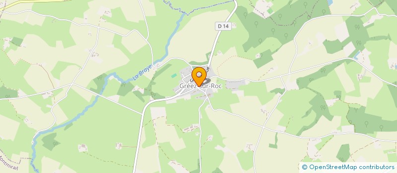 localisation de l'entreprise MADAME CATHERINE FOUQUE  GREEZ-SUR-ROC