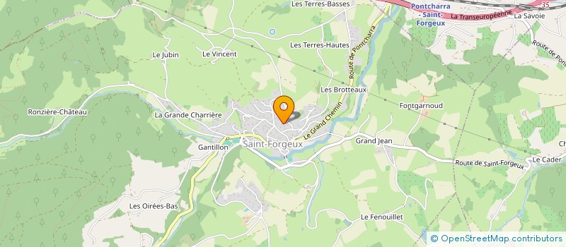 localisation de l'entreprise MADAME CATHERINE FOURNET  SAINT-FORGEUX