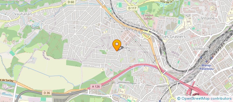 localisation de l'entreprise MADAME CATHERINE FRAISSE à PALAISEAU