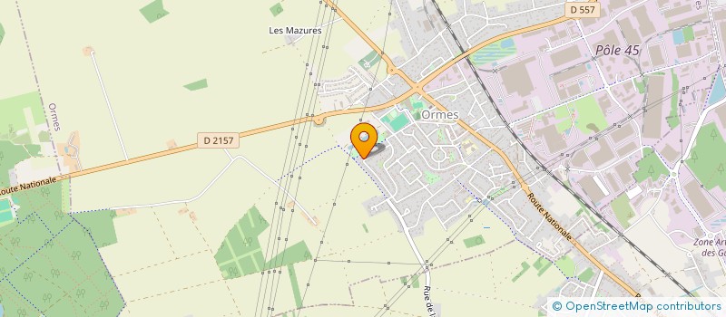 localisation de l'entreprise MADAME CATHERINE FRAIZE à ORMES