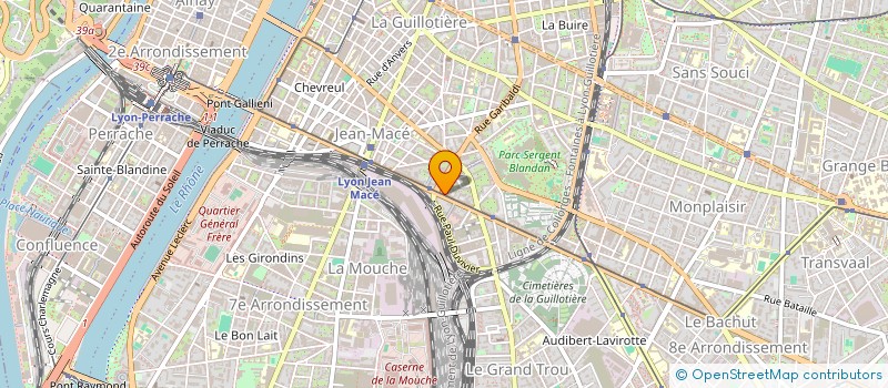 localisation de l'entreprise MADAME CATHERINE FRANCOIS  LYON