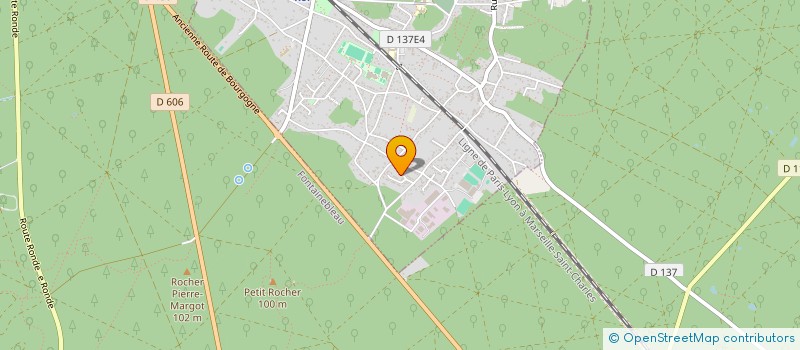 localisation de l'entreprise MADAME CATHERINE FRANCOIS  BOIS-LE-ROI