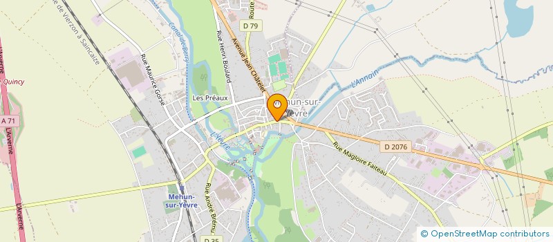 localisation de l'entreprise MADAME CATHERINE FRANCY  MEHUN-SUR-YEVRE