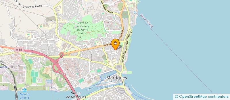 localisation de l'entreprise MADAME CATHERINE FRANZI  MARTIGUES