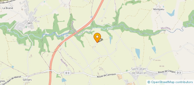 localisation de l'entreprise MADAME CATHERINE FRAYSSINET  SAINT-JEAN-DE-MARCEL