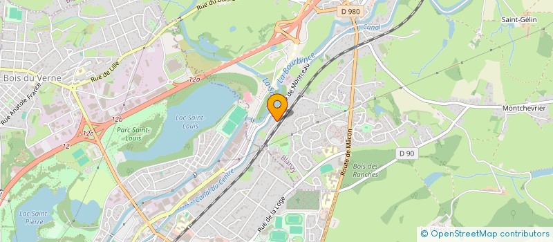 localisation de l'entreprise MADAME CATHERINE FREDERIQUE TARDY-FIORIO  BLANZY