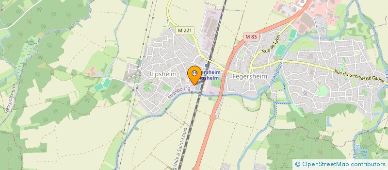 localisation de l'entreprise MADAME CATHERINE FRICK  ICHTRATZHEIM