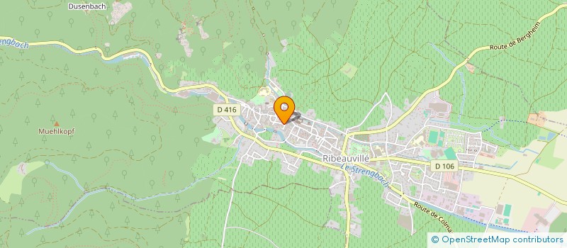 localisation de l'entreprise MADAME CATHERINE FRIEH  RIBEAUVILLE