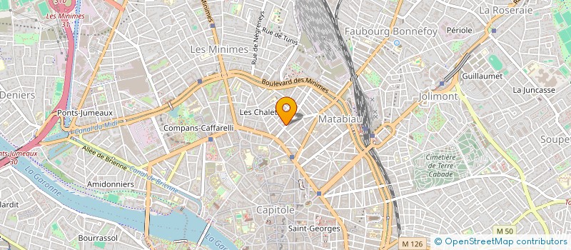 localisation de l'entreprise MADAME CATHERINE FRIMAT à TOULOUSE