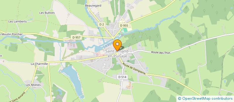 localisation de l'entreprise MADAME CATHERINE FRUH  SAINT-AMAND-EN-PUISAYE