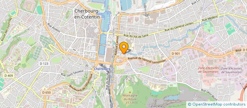 localisation de l'entreprise MADAME CATHERINE GACHET  CHERBOURG-EN-COTENTIN