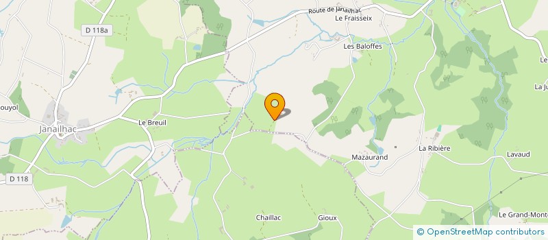 localisation de l'entreprise MADAME CATHERINE GADEIX à SAINT-MAURICE-LES-BROUSSES