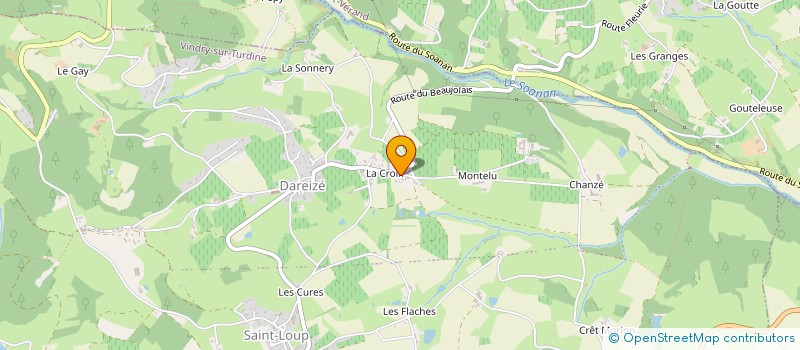 localisation de l'entreprise MADAME CATHERINE GADOULLET  VINDRY-SUR-TURDINE