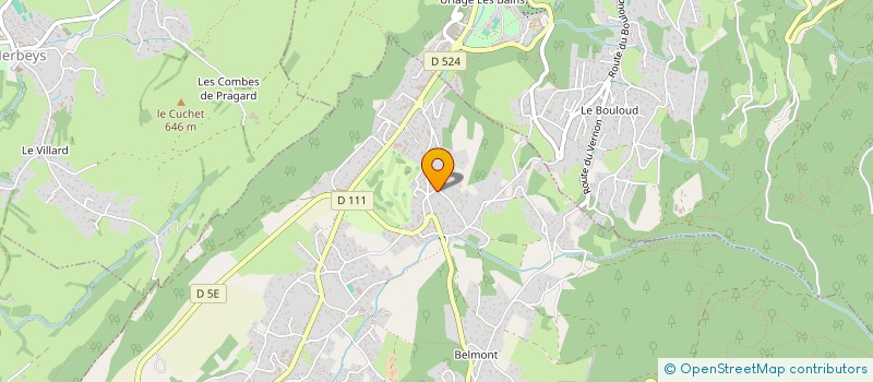localisation de l'entreprise MADAME CATHERINE GAGNEAUD à VAULNAVEYS-LE-HAUT