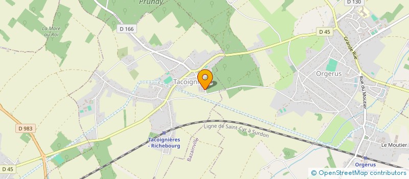 localisation de l'entreprise MADAME CATHERINE GALDEMARD  TACOIGNIERES