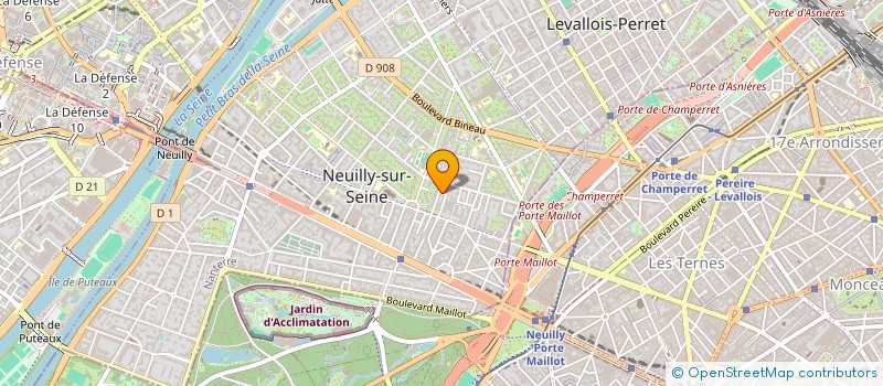 localisation de l'entreprise MADAME CATHERINE GALITZINE à NEUILLY-SUR-SEINE