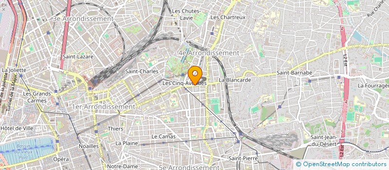 localisation de l'entreprise MADAME CATHERINE GALLAY à MARSEILLE