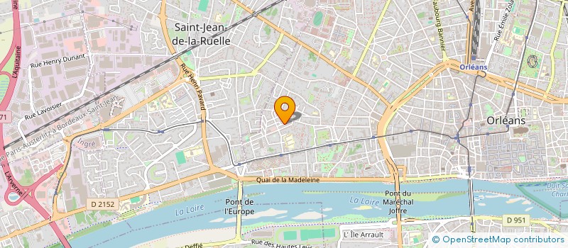 localisation de l'entreprise MADAME CATHERINE GALLIER  ORLEANS