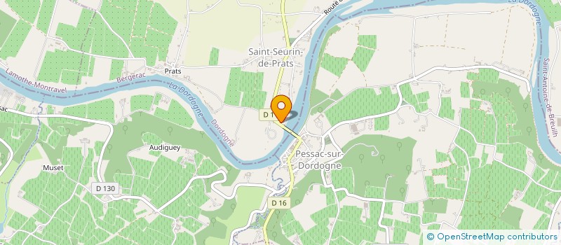 localisation de l'entreprise MADAME CATHERINE GALLIER  SAINT-SEURIN-DE-PRATS