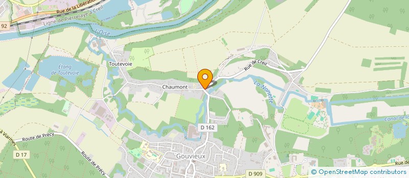 localisation de l'entreprise MADAME CATHERINE GALLOPIN  GOUVIEUX