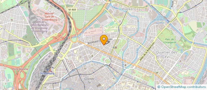 localisation de l'entreprise MADAME CATHERINE GALLORO à STRASBOURG