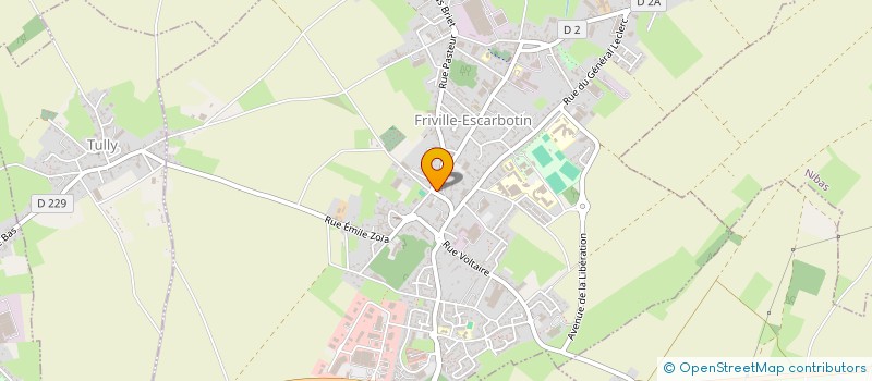 localisation de l'entreprise MADAME CATHERINE GAMBIER  FRIVILLE-ESCARBOTIN