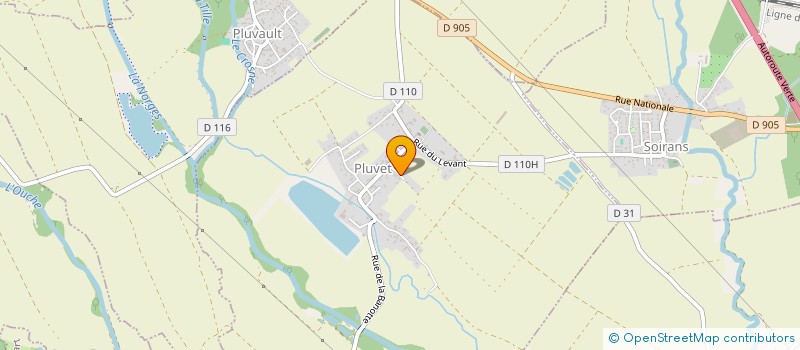 localisation de l'entreprise MADAME CATHERINE GANDOIN  PLUVET