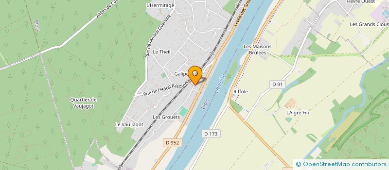 localisation de l'entreprise MADAME CATHERINE GARCIA à BLOIS