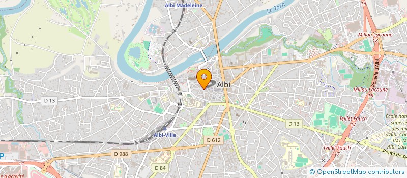 localisation de l'entreprise MADAME CATHERINE GARDAIX à ALBI