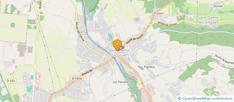 localisation de l'entreprise MADAME CATHERINE GARDEY  SAINT-GENIX-LES-VILLAGES