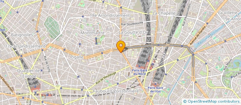 localisation de l'entreprise MADAME CATHERINE GARNIER à PARIS