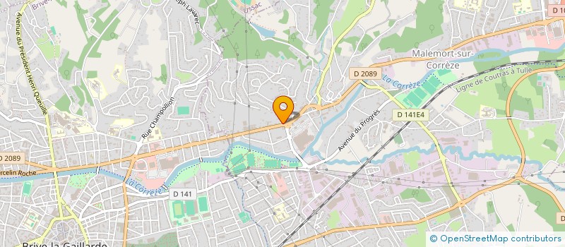 localisation de l'entreprise MADAME CATHERINE GARRABOS  MALEMORT