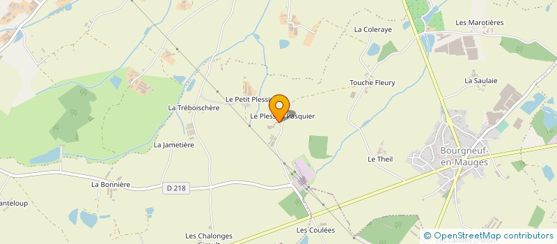 localisation de l'entreprise MADAME CATHERINE GARREAU à MAUGES-SUR-LOIRE