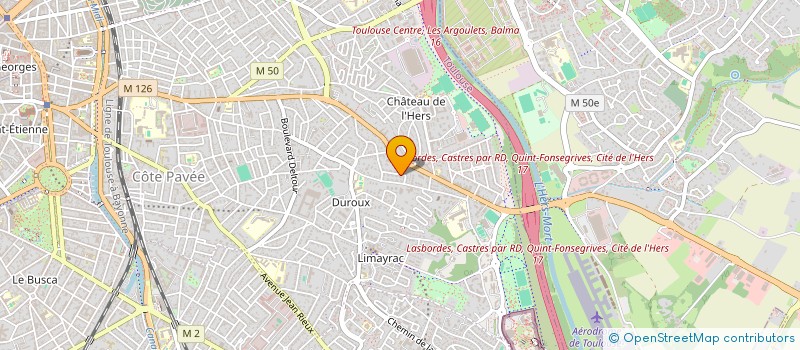 localisation de l'entreprise MADAME CATHERINE GASQUE  TOULOUSE