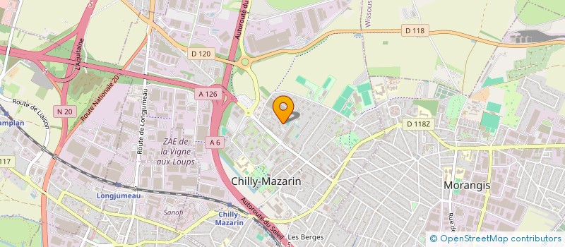 localisation de l'entreprise MADAME CATHERINE GASTALDI DECOURT à CHILLY-MAZARIN