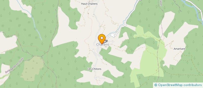 localisation de l'entreprise MADAME CATHERINE GASTON  POYOLS