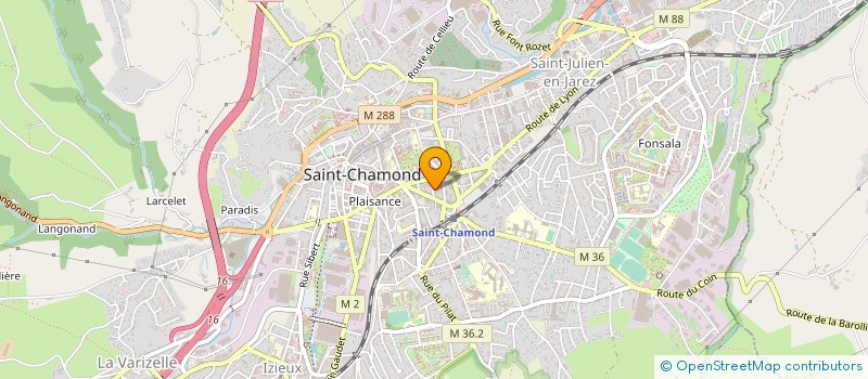localisation de l'entreprise MADAME CATHERINE GAUTHEY à SAINT-CHAMOND