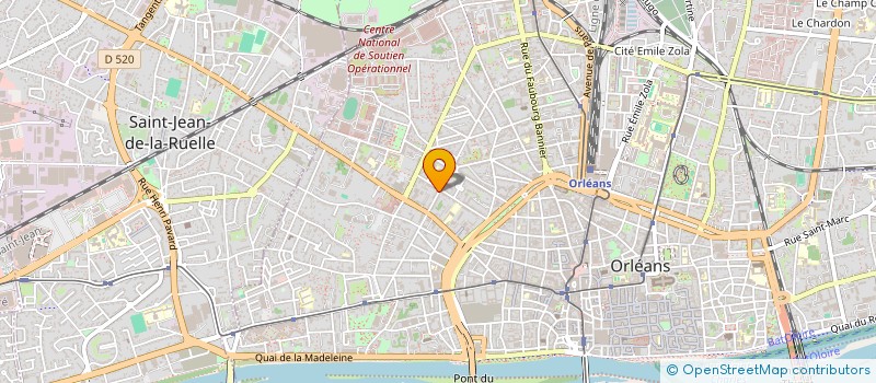 localisation de l'entreprise MADAME CATHERINE GAUTIER  ORLEANS