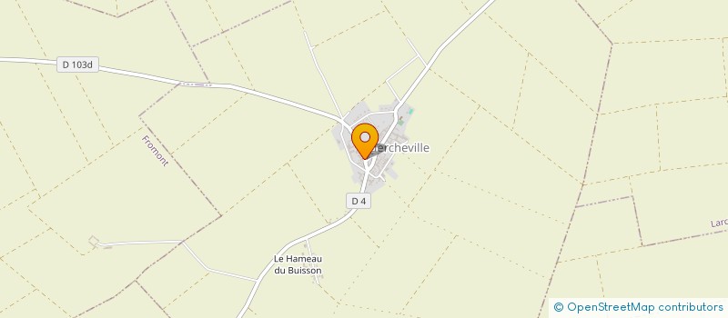 localisation de l'entreprise MADAME CATHERINE GAYET à GUERCHEVILLE