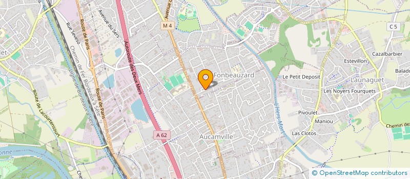 localisation de l'entreprise MADAME CATHERINE GEBEL DE GEBHARDT  SAINT-ALBAN